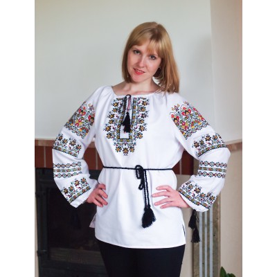 Embroidered blouse "Traditional Perfection"
